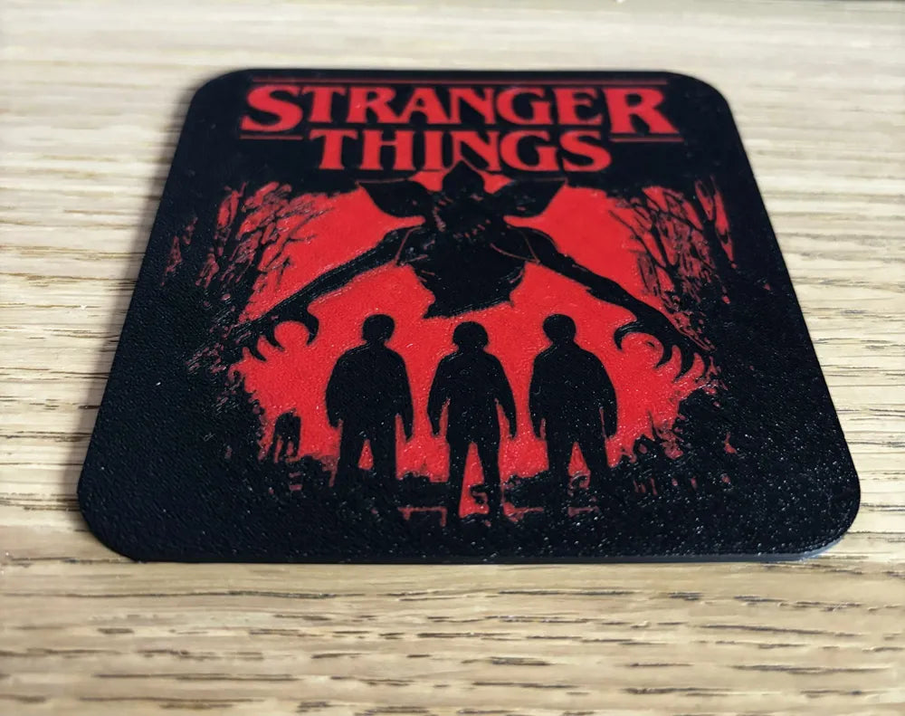 Stranger Things coaster 4pcs