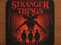 Stranger Things coaster 4pcs