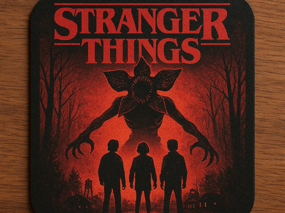 Stranger Things coaster 4pcs
