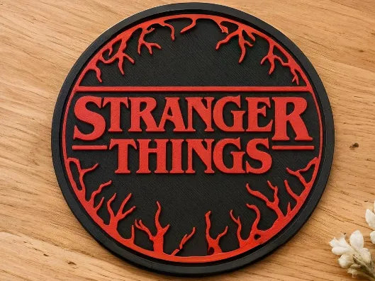 Stanger Things Coasters 4pcs