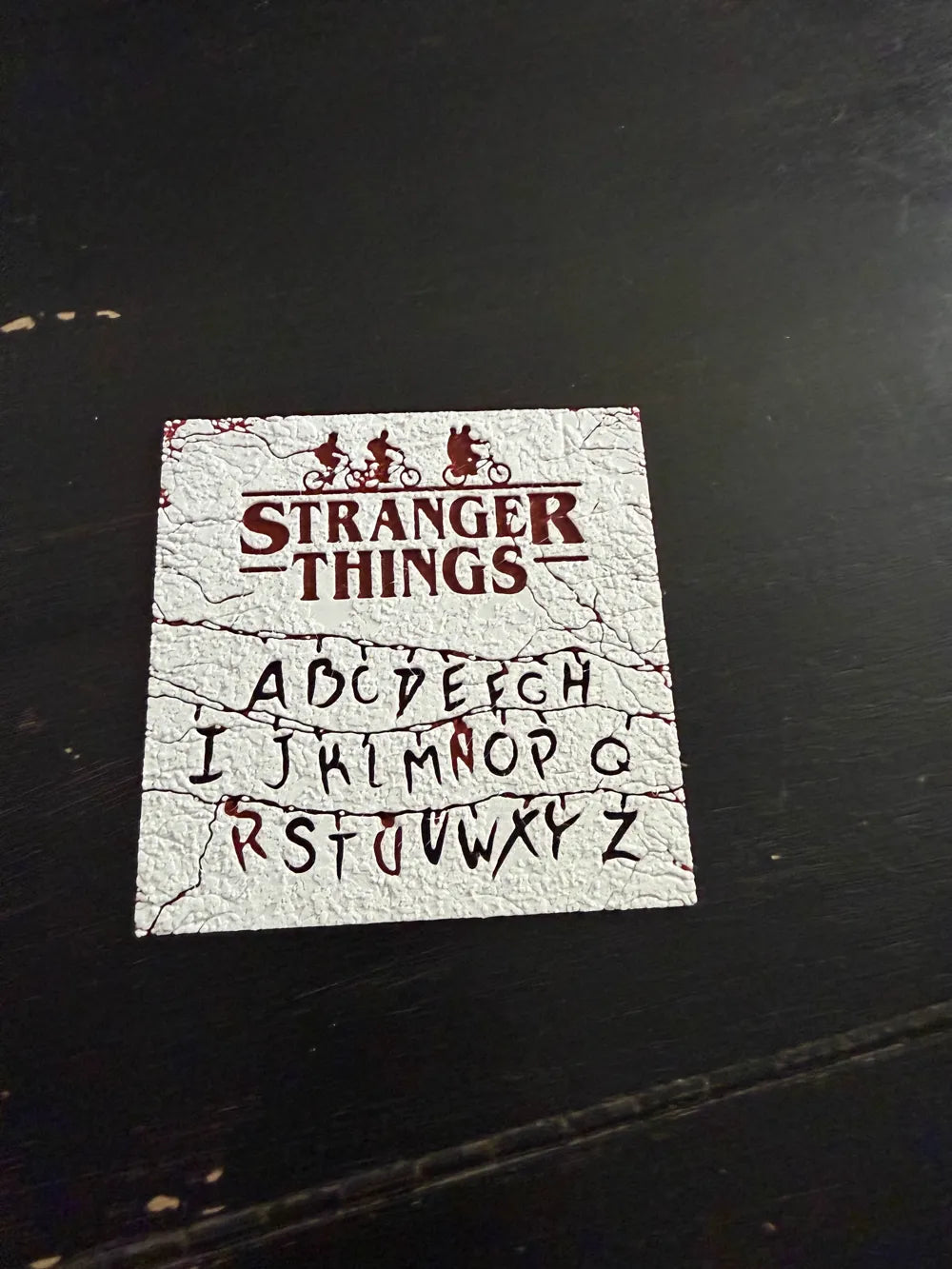Stranger Things coaster 4pcs