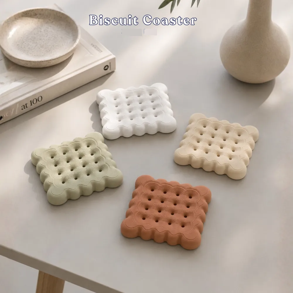 Biscuit Coaster 4pcs